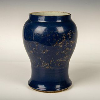 Chinese Kangxi Period Blue Vase