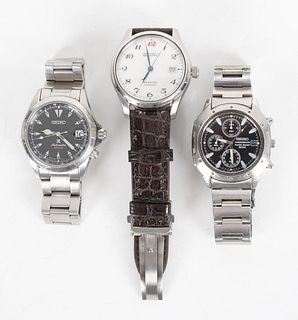 Three Seiko Watches 