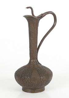 An Indo-Persian Copper Ewer 