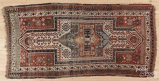 Kazak carpet, early 20th c., 8' x 4'.