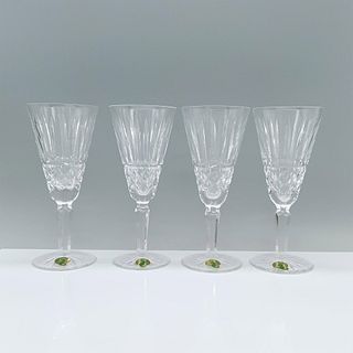 4pc Waterford Crystal Flute Champagne Glasses, Maeve