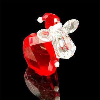 Swarovski Crystal Lovlots Figurine, Santa Mo Cow