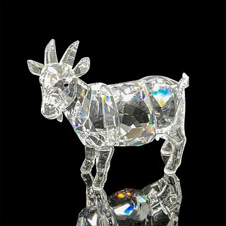 Swarovski Crystal Figurine, Goat, Signed