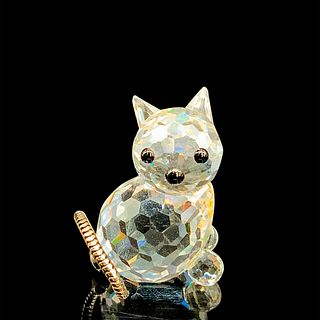 Swarovski Crystal Figurine, Mini Cat 10011