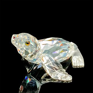 Swarovski Silver Crystal Figurine, Sea Lion