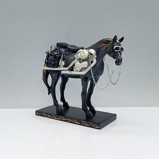 Trail of Painted Ponies Figurine, Motorcycle Mustang 1450