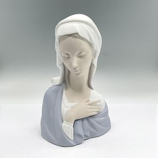 Lladro Porcelain Bust, Madonna Head 1004649