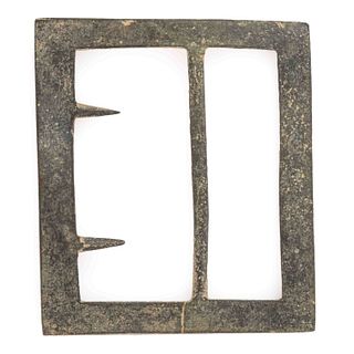 CIVIL WAR CONFEDERATE ENLISTED SOLDIER'S FRAME BUCKLE