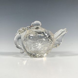 Chinese Rock Crystal Teapot and Cover