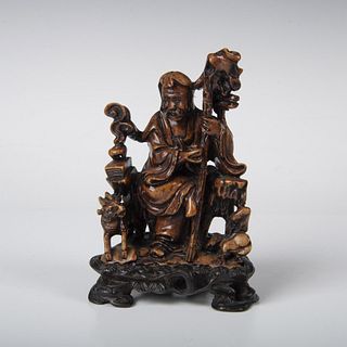 Antique Chinese Soapstone Figurine