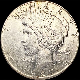 1927-S Silver Peace Dollar LIGHTLY CIRCULATED
