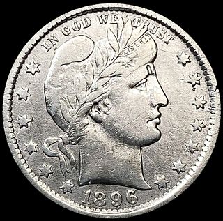 1896-O Barber Quarter NEARLY UNCIRCULATED