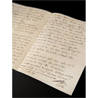 Marquis de Sade Autograph Letter Signed