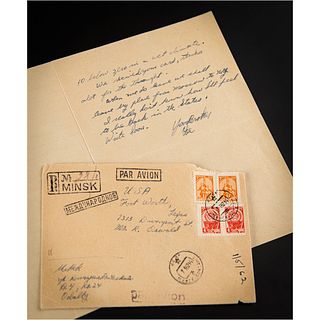 Lee Harvey Oswald Autograph Letter Signed to Brother from USSR - Warren Commission Exhibit No. 313: "I really do not trust these people"