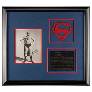 George Reeves Signed Photograph as Superman