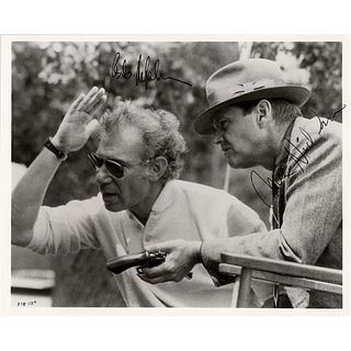 Jack Nicholson and Bob Rafelson Signed Photograph