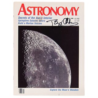 Buzz Aldrin Signed Magazine