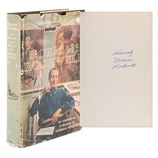Norman Rockwell Signed Book