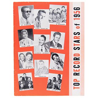 Chuck Berry: Top Record Stars of 1956 Program