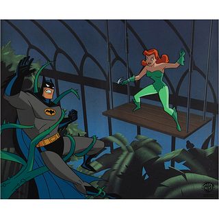 Batman and Poison Ivy limited edition cel - &#39;A Touch of Poison Ivy&#39;