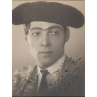 Rudolph Valentino Signed Photograph