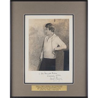 Mary Pickford Signed Photograph