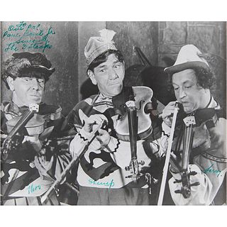 Three Stooges: Moe Howard Signed Photograph