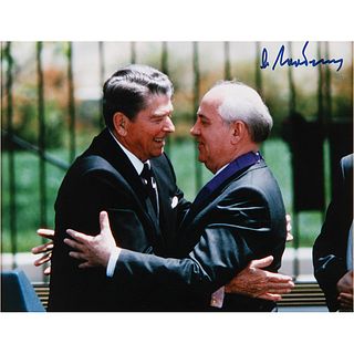 Mikhail Gorbachev Signed Photograph