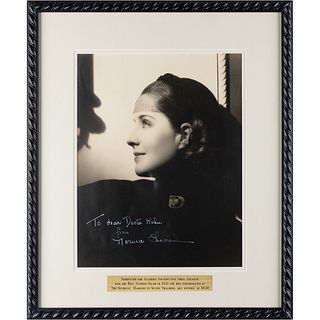 Norma Shearer Signed Photograph
