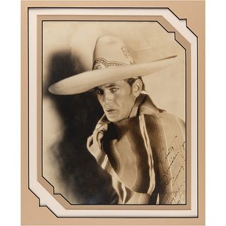 Gary Cooper Oversized Signed Photograph