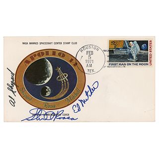 Apollo 14 Signed &#39;Type 2&#39; Insurance Cover