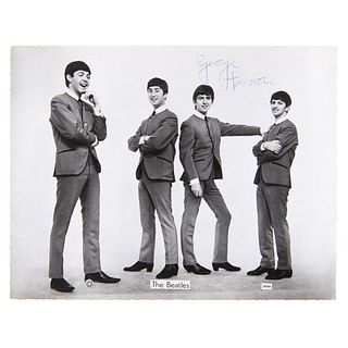 Beatles: George Harrison Signed &#39;Star Pics&#39; Photograph by Dezo Hoffmann