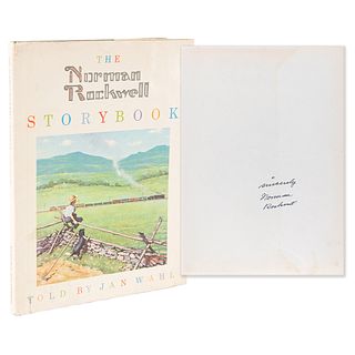 Norman Rockwell Signed Book - The Norman Rockwell Storybook