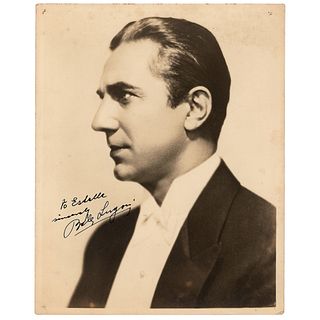 Bela Lugosi Signed Photograph - Uncommon 8 x 10 Example