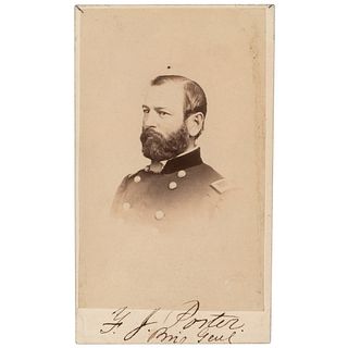 Fitz John Porter Signed Photograph