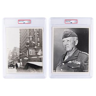 George S. Patton (2) Original &#39;Type I&#39; Photographs