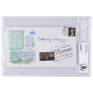 Montgomery of Alamein Signed D-Day Anniversary Cover