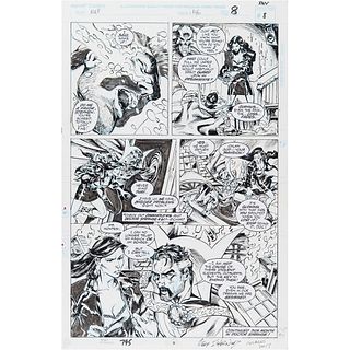 Geof Isherwood: Doctor Strange Marvel Comics Storyboard Artwork