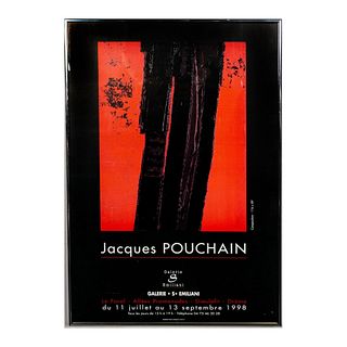 Jacques Pouchain, Exhibition Poster Galerie Emiliani