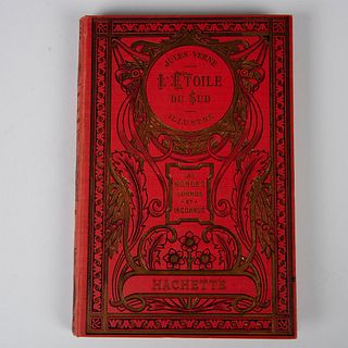 Jules Verne, L'Etoile du Sud, Hachette & Cie, Red Cover