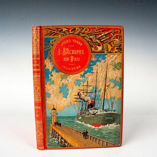 Jules Verne, L'Archipel en Feu, Au Steamer Red Macaron