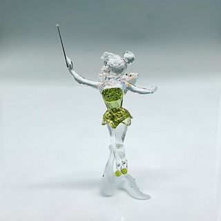 Swarovski Silver Crystal Figurine, Tinkerbell Green Dress