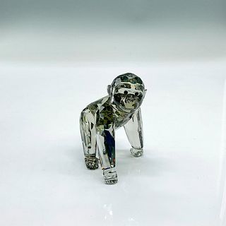 Swarovski Crystal SCS Figurine, Gorilla Cub, Signed