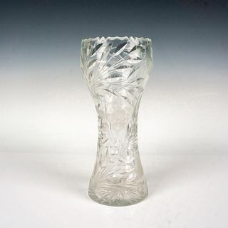 Crystal Art Deco Style Vase