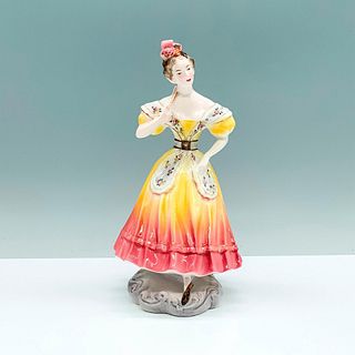 Goldscheider Floral Dress Woman Figurine