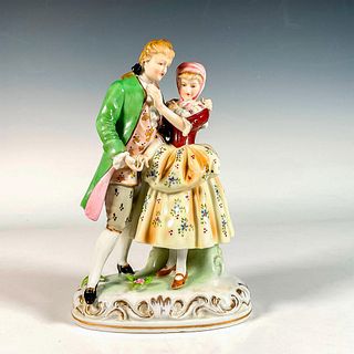 Maruyama Porcelain Courting Couple Figurine