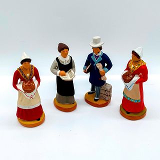 4pc Vintage Fouque Figurines