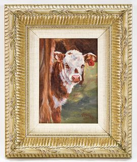 CALF PORTRAIT BY VICKIE FLYG 