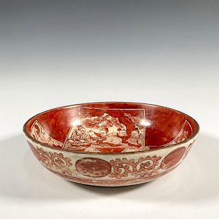 Japanese Kutani Porcelain Shallow Bowl