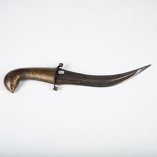 Bird-faced Dagger Kanjar/Jambiya Indo-Persian